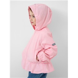 Куртка текстильная с полиуретановым покрытием для девочек (ветровка)