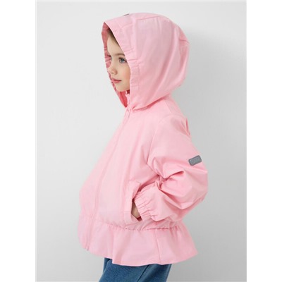 Куртка текстильная с полиуретановым покрытием для девочек (ветровка)