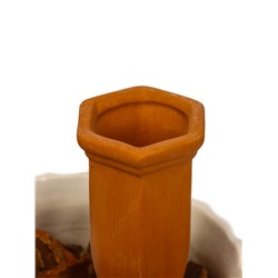 Автополив для комнатных растений «Терракот», 13.8×4.8 см, керамика, набор 4 шт.