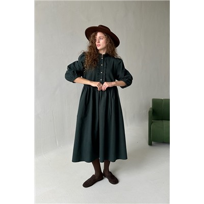 Платье  SEPTEMBER104/02/Темно-зеленый