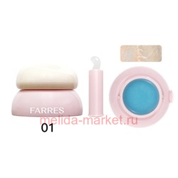 Farres Оттеночный Бальзам желе для губ тон 01 морозный прозрачный 3,5 г 5106-DG