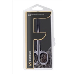 Frau Finger Ножницы маникюрные для кутикулы изогнутые / Premium PS 23, матовые, ручная заточка, 9,3 см KRISTALLER, 1111617