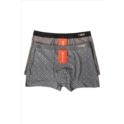 F-1511 (2 шт) (Трусы мужские шорты 2 шт., Fukai )