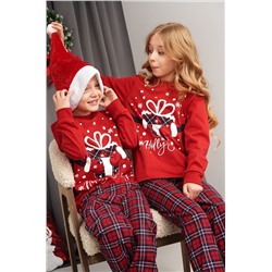 Детская новогодняя пижама Happyfox