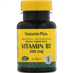 Nature's Plus, Витамин В1 90 таблеток