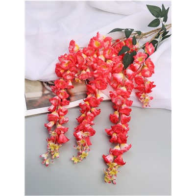 Цветы искусственные «Наперстянка бреди», h=97 см, светло-красные