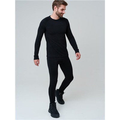 Термокомплект трикот. для мужчин: фуфайка (футболка) с длин. рук, брюки