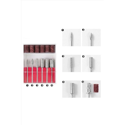SML Машинка для маникюра портативная М6 mini white KRISTALLER, 1119345
