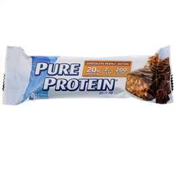 Pure Protein, Pure Protein Bar, Chocolate Peanut Butter, 12 bars, 1.76 oz (50 g) Each