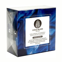 Coco Blues Патчи гидрогелевые для глубокого увлажнения с гиалуроновой кислотой и растительными экстрактами, 60 шт. 22806