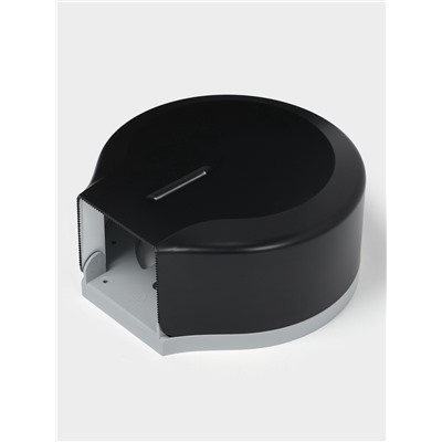 Диспенсер для туалетной бумаги SAVANNA, пластик, чёрный, втулка 4 см