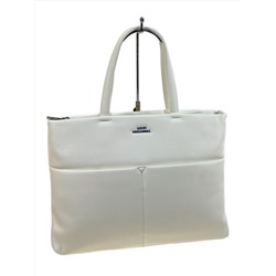 Женская сумка из искусственной кожи, цвет белый