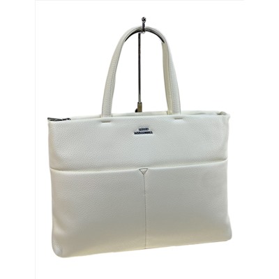 Женская сумка из искусственной кожи, цвет белый