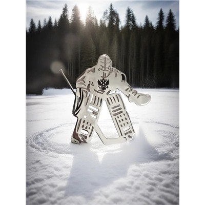 Брошь «Вратарь»