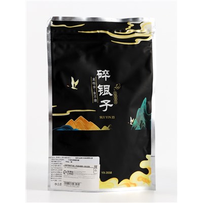 Чай китайский Пуэр Дробленый черный «Серебряная чеканка», 2021 г, Юньнань, 100 г