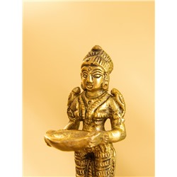 Подставка под благовония «Лакшми», 2.5×2.5×10 см, латунь