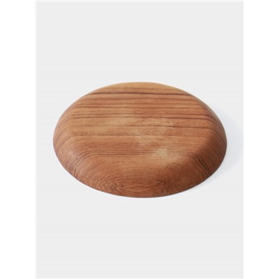 Тарелка, 12×12×1.5 см, тиковое дерево