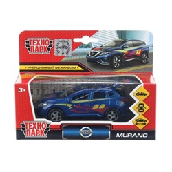 Машина металл Nissan Murano Спорт, 12 см, двери, багаж., инерционная