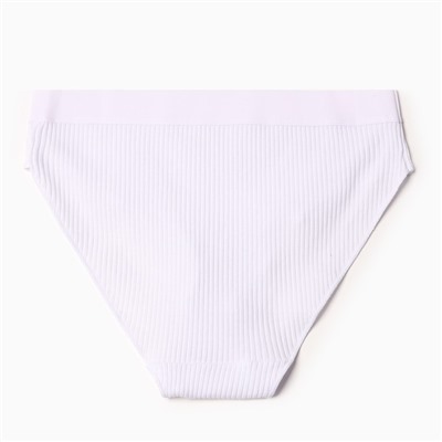 Трусы женские слипы MINAKU в рубчик, размер 40-42, белые
