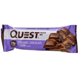 Quest Nutrition, Протеиновый батончик, шоколад с карамелью, 12 батончиков, 60 г (2,12 унции) каждый