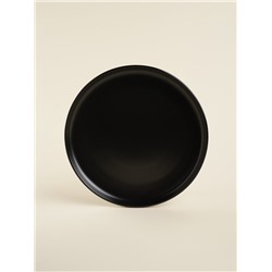 Тарелки SL Home «Дарк», d=25.5 см, фарфор, чёрные