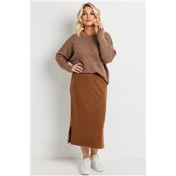 Юбка женская  212Н/02/Коричневый