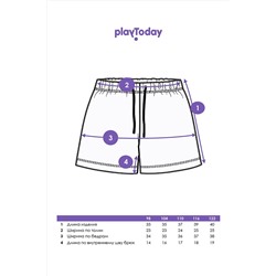 Шорты PLAYTODAY, 1088608