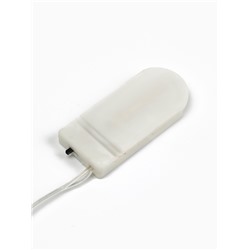 Ветка светодиодная коричневая, 153 см, 30 LED, от батареек CR2032×2, свечение тёплое белое