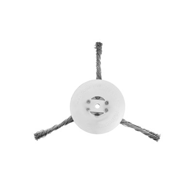 Катушка для триммера ТУНДРА, витая проволока, 3 луча, посадочное отверстие 5 мм