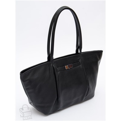 Сумка женская кожаная 1034-1MP black Polina&Eiterou