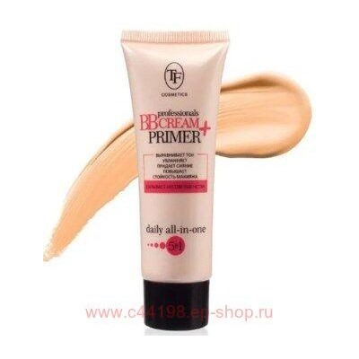 Triumph BBCream+Primer для лица увлажняющий 5 в 1 тон 03 тёмный 20 мл
