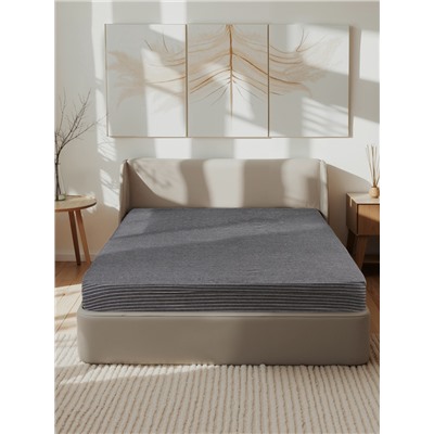 Простыня на резинке 1.5-спальная «Этель» Quiet shade, 160×200+25 см, жатый хлопок