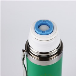 Термос с подвесом новогодний «Все исполнится», 500 мл, зелёный