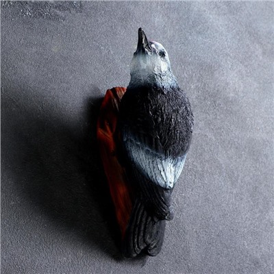 Подвесной декор из полистоуна «Дятел на ветке», 20×10 см