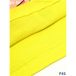 Футболка F41 жёлтый