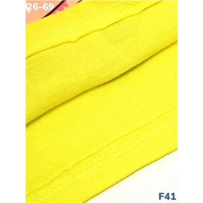 Футболка F41 жёлтый