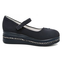 B-10209-H т/син Туфли для девочек (34-39)/8