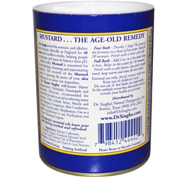 Dr. Singha's, Горчичная ванна, 227 г