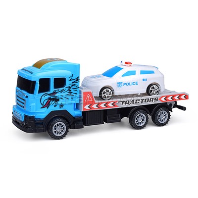 Автовоз "Автомагистраль" с полицейским авто, в пакете