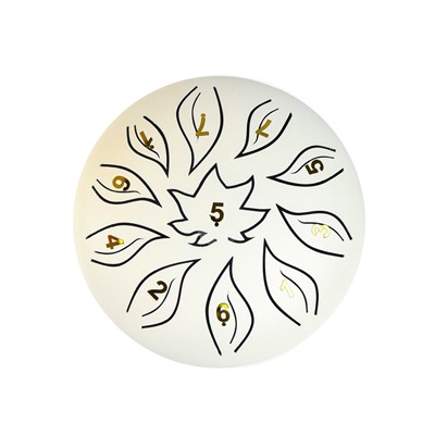 Глюкофон, цветок белый, 11 лепестков, 18×18×11 см