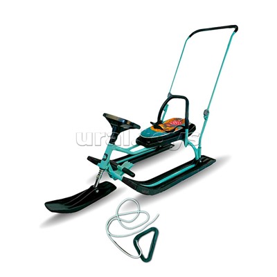 Игрушка Снегокат детский 140 "Go Go" разборный классический c П-образным толкателем (Лакомка)