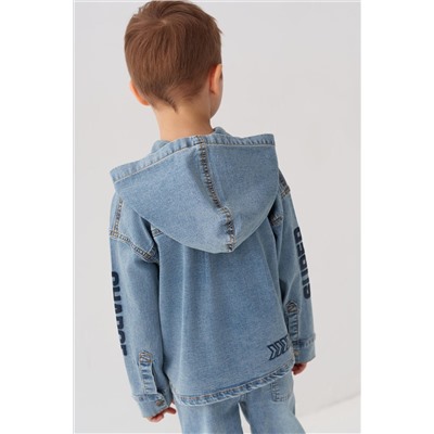 Куртка текстильная джинсовая для мальчиков PLAYTODAY, 1240553