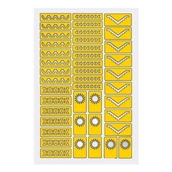 Prima Nails Трафарет для маникюра «Ацтеки и Майя» 5898