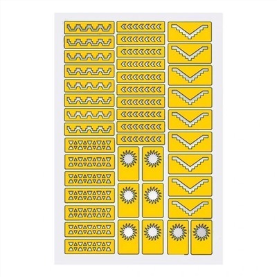 Prima Nails Трафарет для маникюра «Ацтеки и Майя» 5898