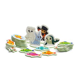 Игра настольная. Серия Играй с умом. Поймай рыбку, Умка!