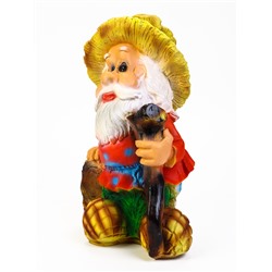 Садовая фигура из полистоуна «Гном - лесовик», 49×27×35 см