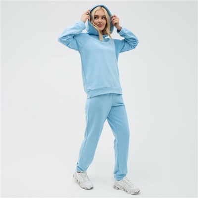 Костюм женский (толстовка, брюки) MIST, размер 40-42, голубой