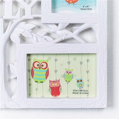 Фоторамка коллаж Семья 53x35 см / XZ1816 /уп 24/ 6 фото