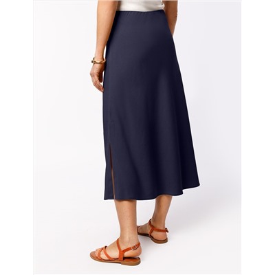 Юбка из плотного лиоцелла скроенная по косой