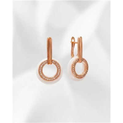 Серьги с керамикой